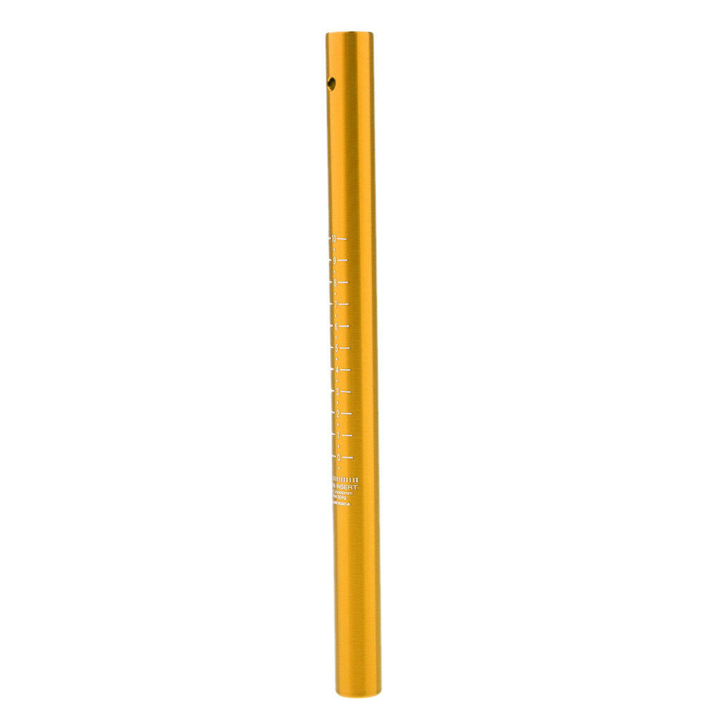 Aluminum Alloy Bike Seat Posts Bicycle Seat Tube for Balance Bike Golden