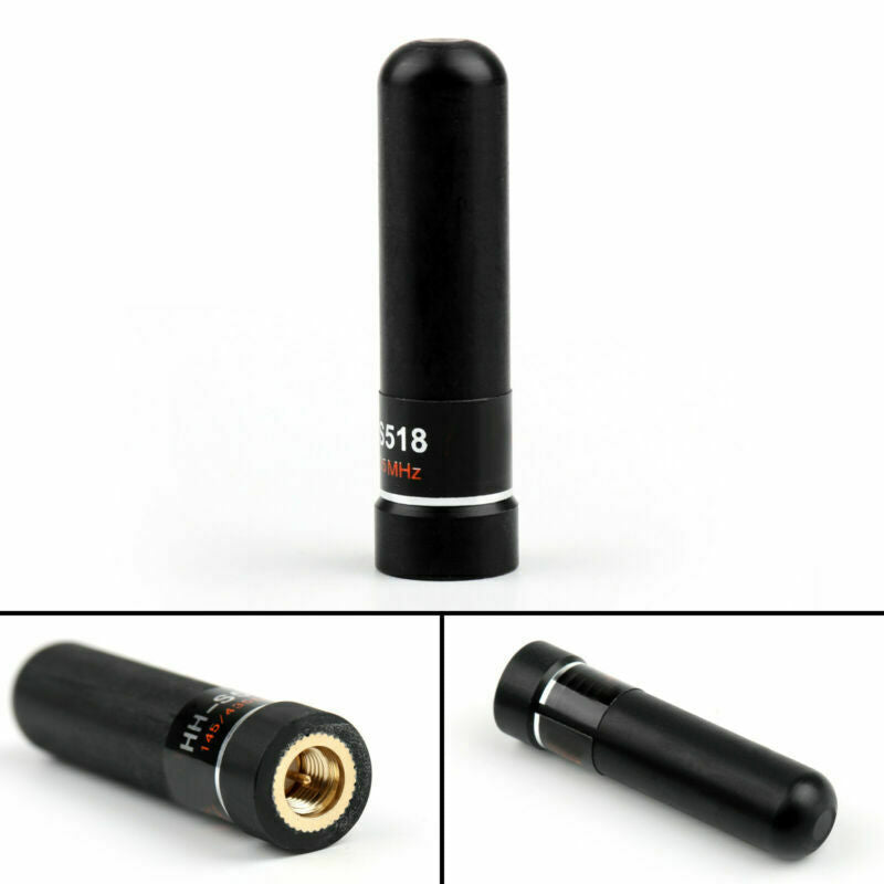 1x Antenna HH-S518+ SMA Male Dual Band 145/435MHZ For YAESU TONGFA Radio 5cm A6