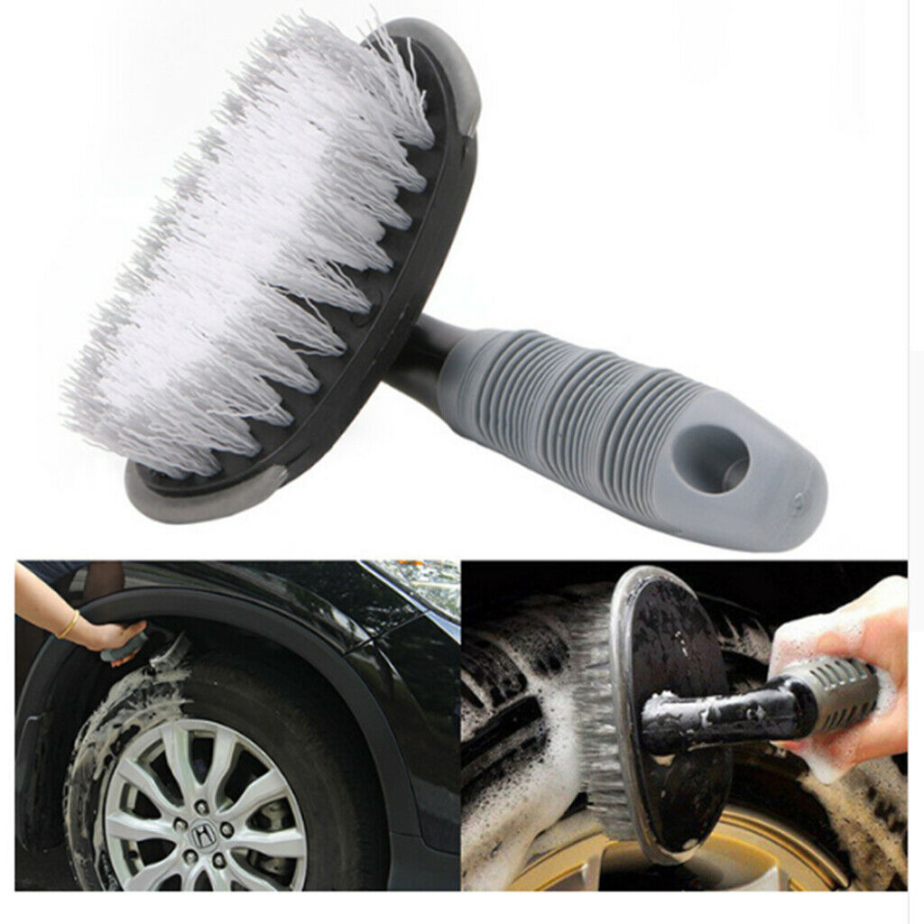 Nylon Brush Auto Car Wheel Detailing Scrubber Tire Washing Brush Cleaner
