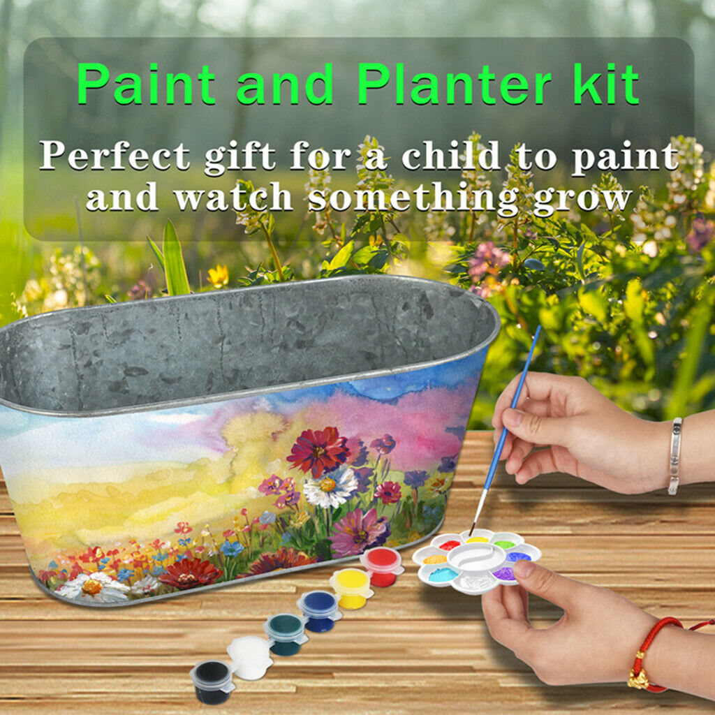 Flowers Planting Kit for Kids Gardening Set Flower Developmental Educational