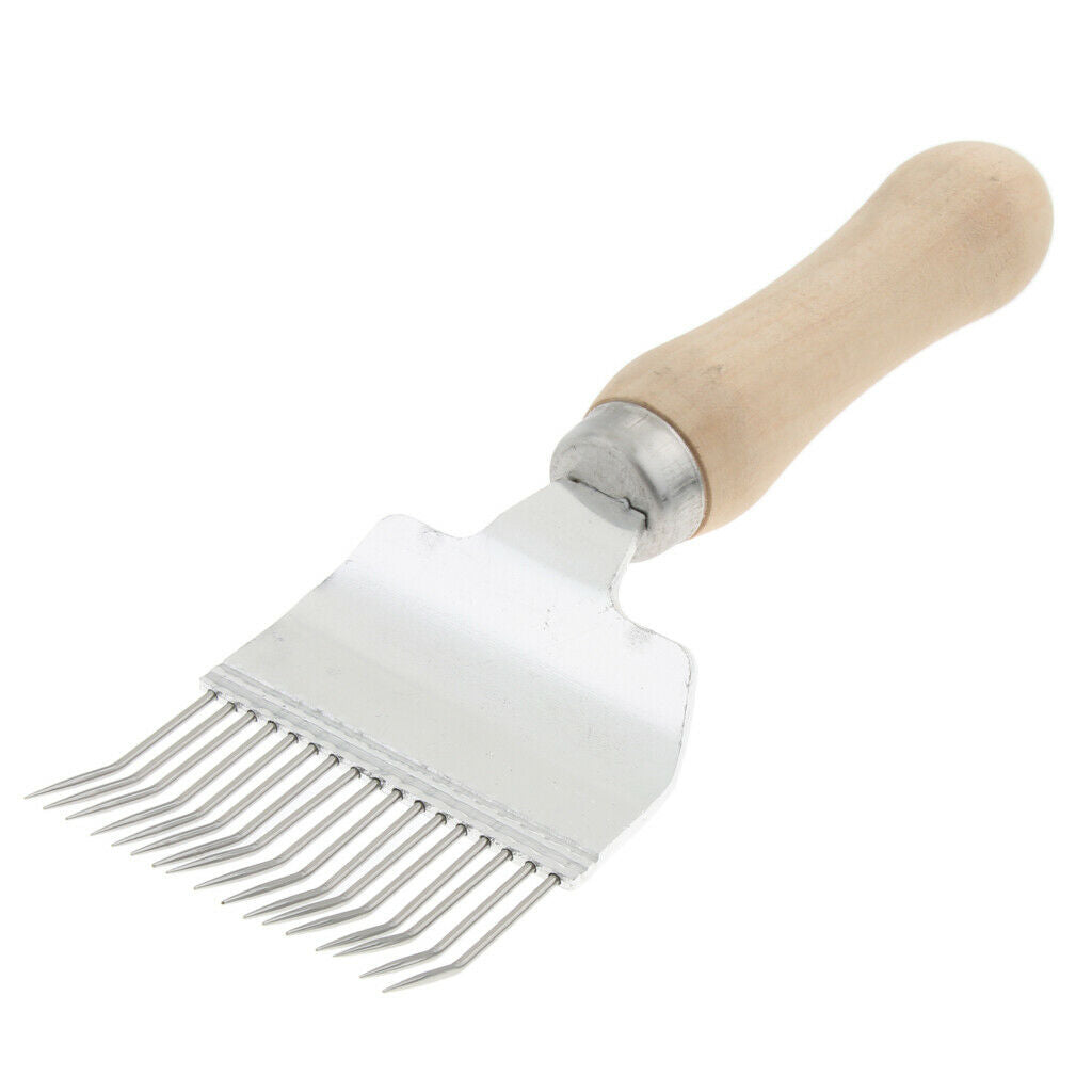Uncapping Fork Scratcher Stainless Steel Beekeeping Tool