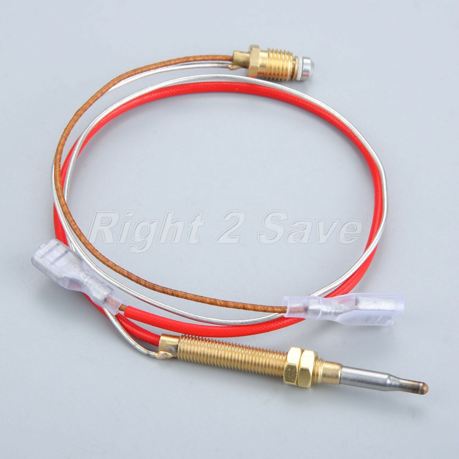 Universal Thermocouple 410mm Long 2 Nuts M8 End Connection For Gas Patio Heater