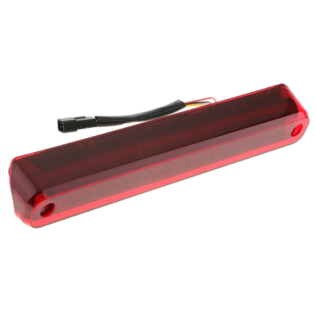 12" 18 LED Red Housing Single Row Dual Color 3rd Brake Light for GMC 88-98