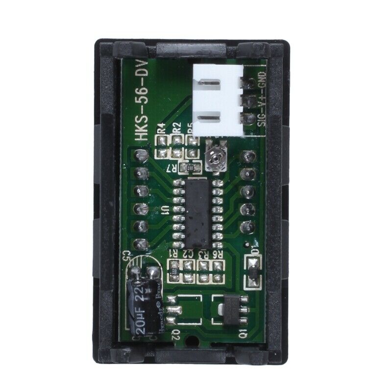 DC 0-99.9V 3 Wire LED Digital Display Panel Volt Meter Voltage Voltmeter Car ME7