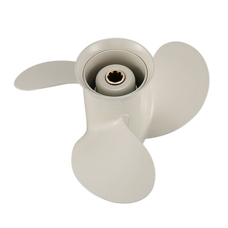 9 1/4 X 9-J New Aluminum Alloy 3 Blade Outboard Propeller for Yamaha 9.9-15Hp U1