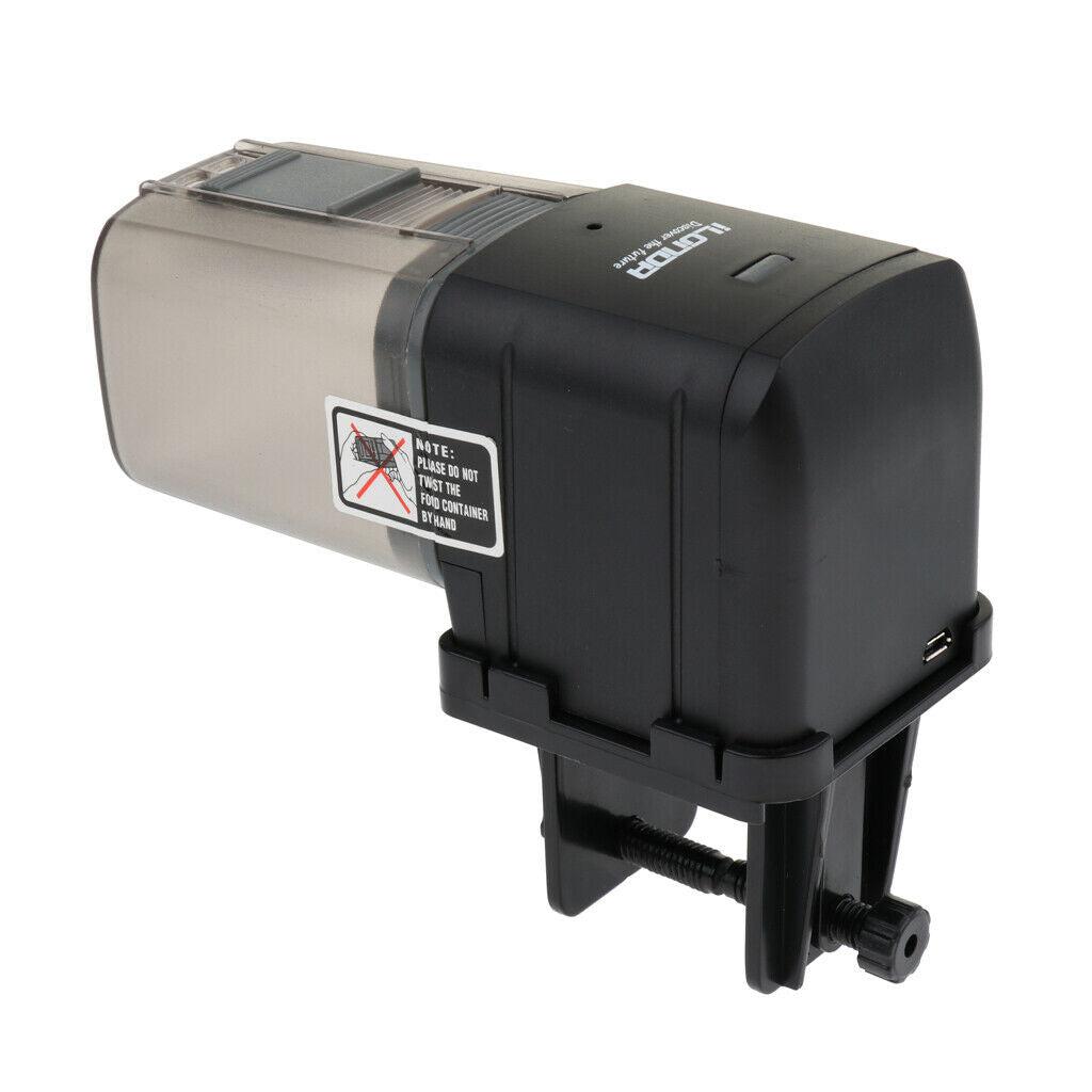 WiFi Remote Control Automatic Fish Feeder Adjustable Dispenser For Vacation