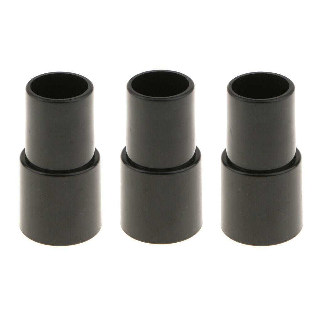 3x Vacuum Cleaner Hose Adapter Converter Connector 32mm-35mm Vac Attachment