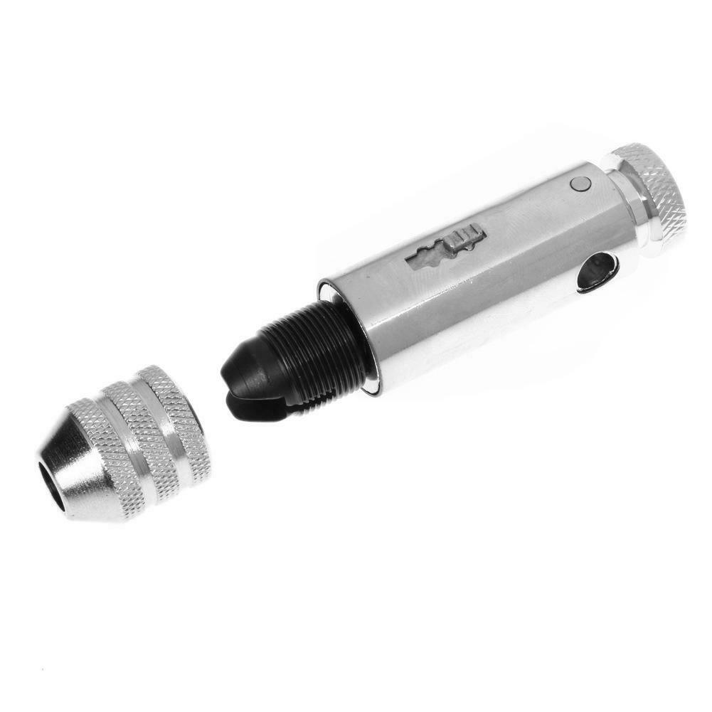 5pcs T-handle Screw Tap Ratchet Taps with Spanner Wrench Drift Holder Tool Set