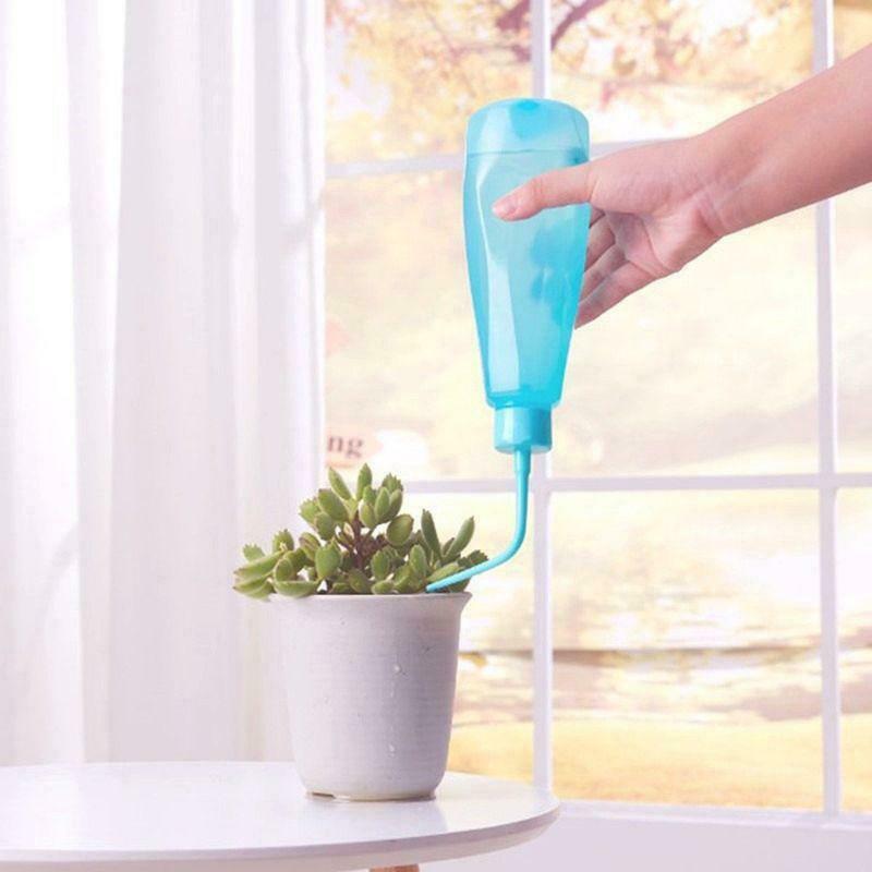 480ML Succulents Watering Bottles Flower Plant Pot Water Can Plastic Bend Mouth