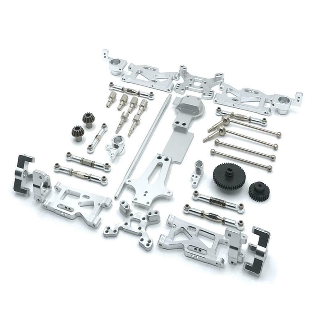 Full Upgrade Metal Kit Spare Parts WLtoys 144001 1:14 Arms Seat Accessory