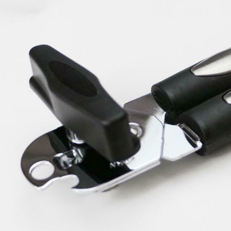 Handheld Bottle Tin Can Opener Kitchen Heavy Duty Jar Remover with Smooth Edges