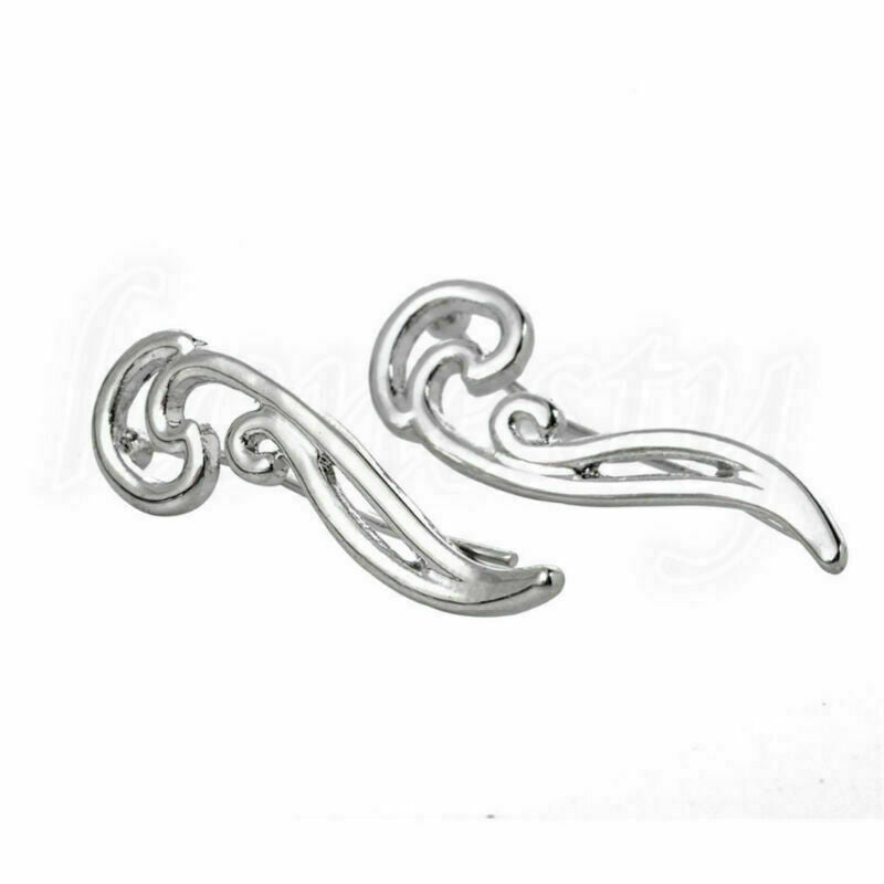 Womens Ladies Charm Simple Hollow Angel Wing Cloud Earrings Ear Stud Jewelry New