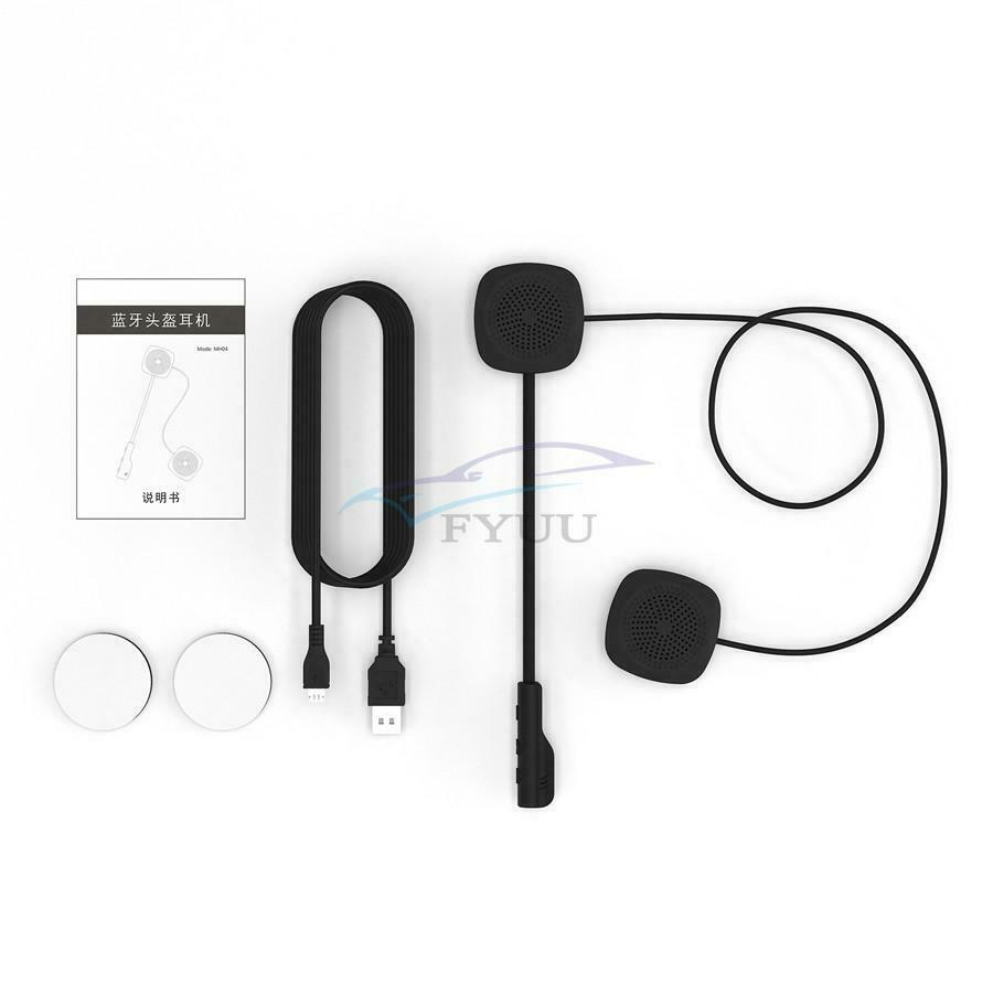 3.7V / 180mA 20-30 Meters Bluetooth 5.0+EDR Motorcycle Helmet Headset Speakers