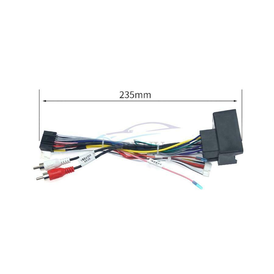 1 x 16 PIN Android Wiring Harness Connector Vehicles Stereo Navigation Harness