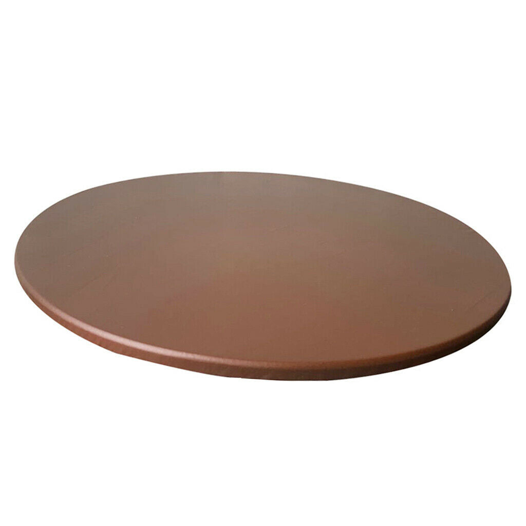 2 Pack Fitted Polyester Table Cover Cloth Round Tablecloths 48inch Dia