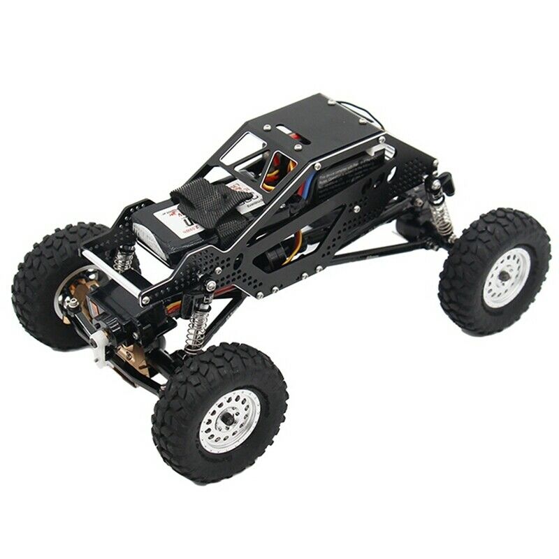 Metal Chassis e Body Shell for Axial SCX24 90081 1/24 RC Cler Upgrade Parts J4S6
