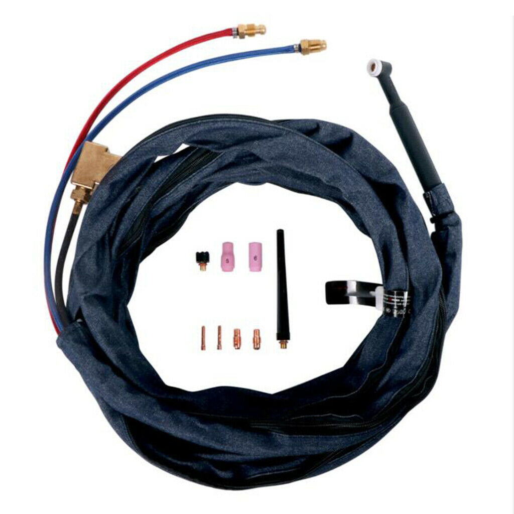 WP-18F Series Small Argon Arc Gas TIG Welding Torch Head Body Kit Repair