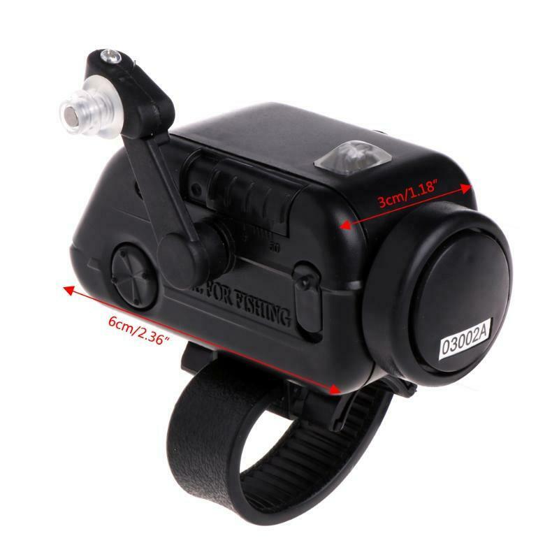 High Sensitive Fish Bite Alarm Adjustable Volume Fishing Rod Signal Device Bait