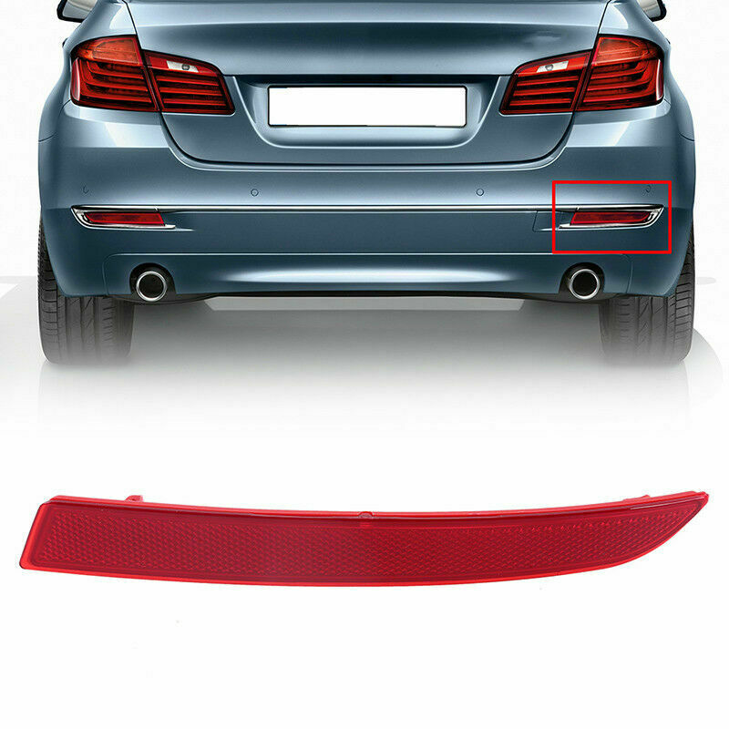 Fit for BMW 5-Series F10/F18 Sedan 2014-2017 1x Right Side Rear Bumper Reflector
