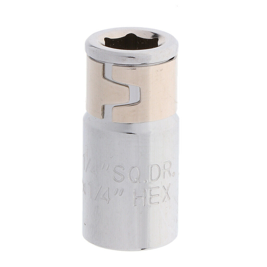 Creaks, Extensions Sockets Adapter 1/4 '' -1/4 '' Made Of Stainless Steel
