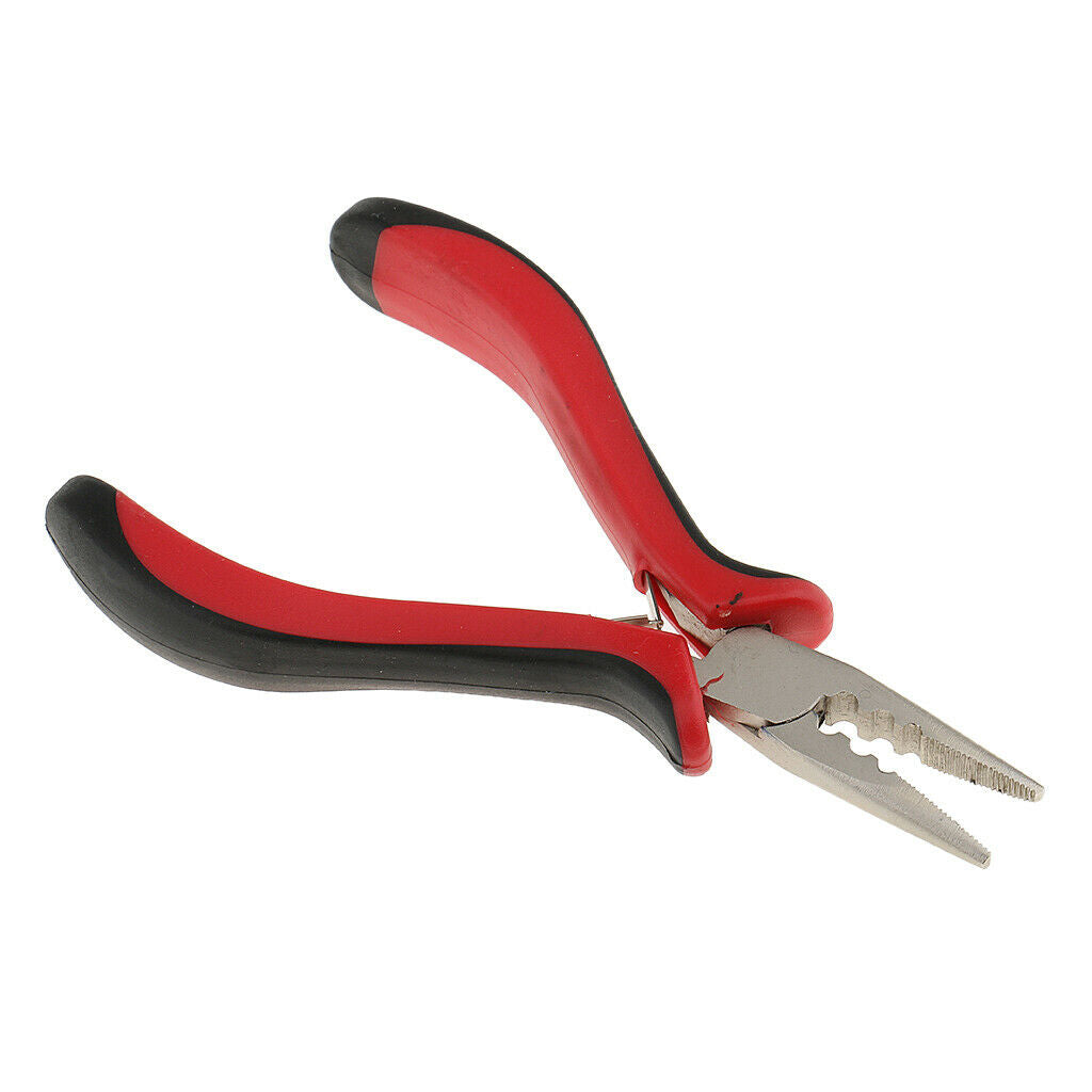 Pro Hair Extensions Pliers Hook Tool Kit for Silicone Micro Ring Loop Bead