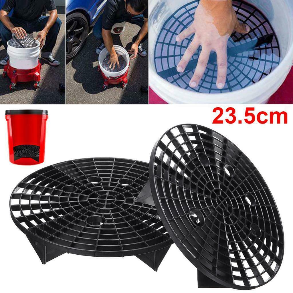 23.5cm/9.3inch Car Wash Bucket Bracket Grit Guard Insert Washboard Scratch Dirt