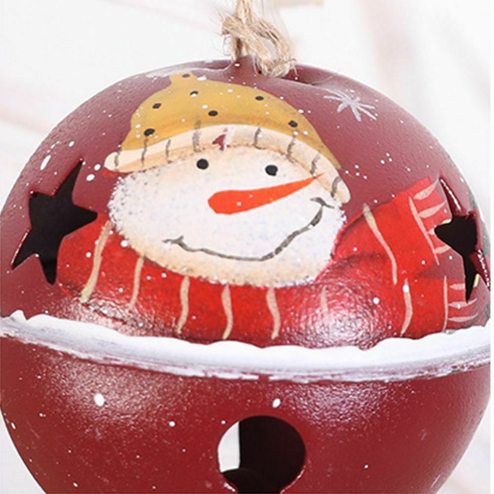 Decoration Santa Ball Snowman Santa Ornaments Jingle Bell Bells Pendant
