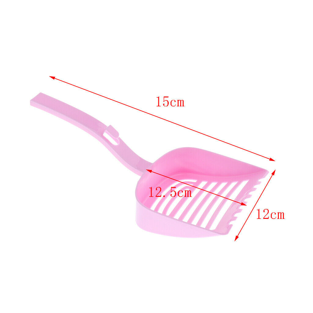 Pack Of 5: Long-handled Kitty, Dog, Cat, Sieve Shovel / Litter Box, Robust