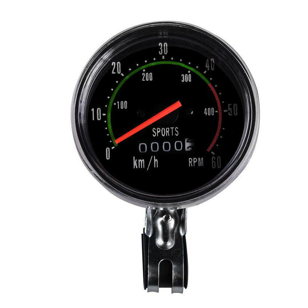 Speedometer & Odometer w / Mounting Hardware for Motorized Bicycle Motor
