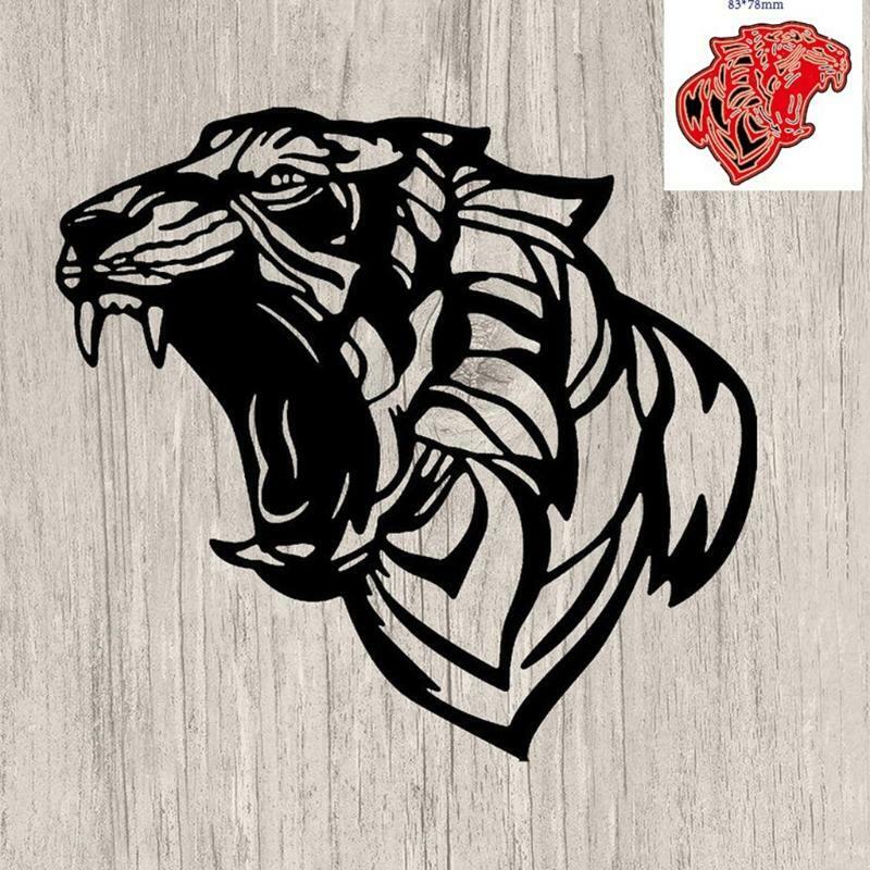 Roaring Metal Cutting Dies Stencil DIY Scrapbooking Album Paper Card Template