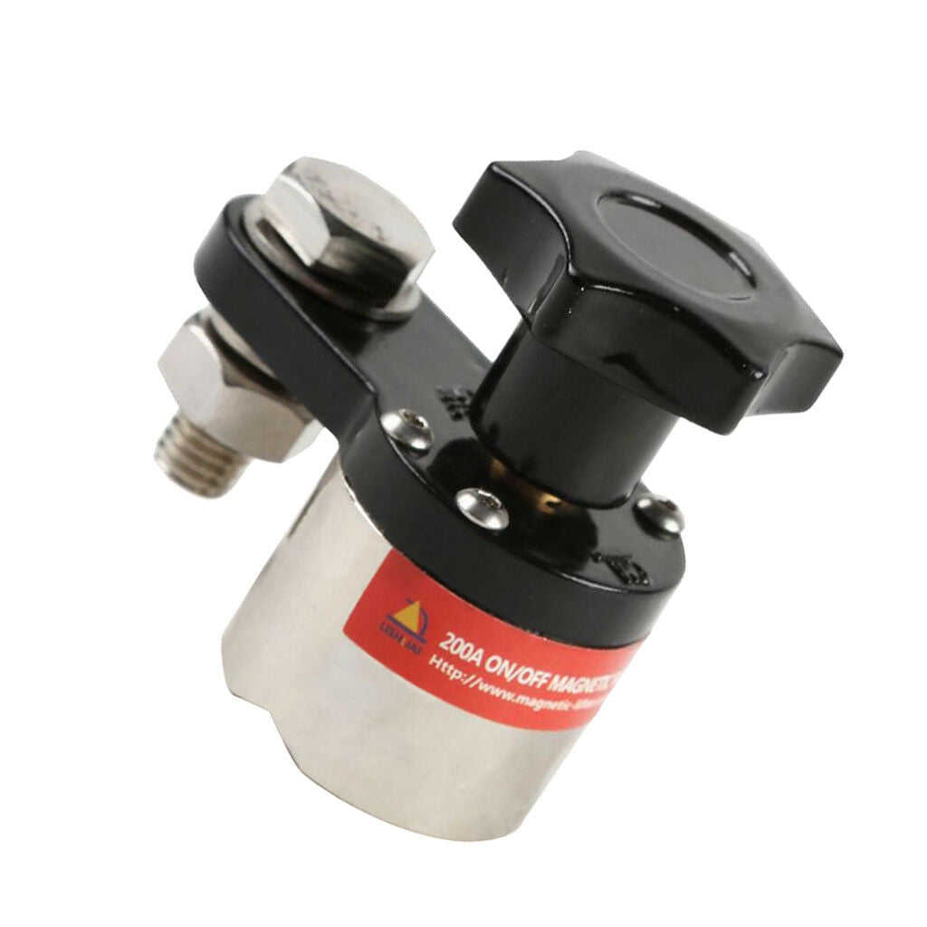 200A Ground Welding Device Magnetic Clamp Fixture Grounding Connector Holder