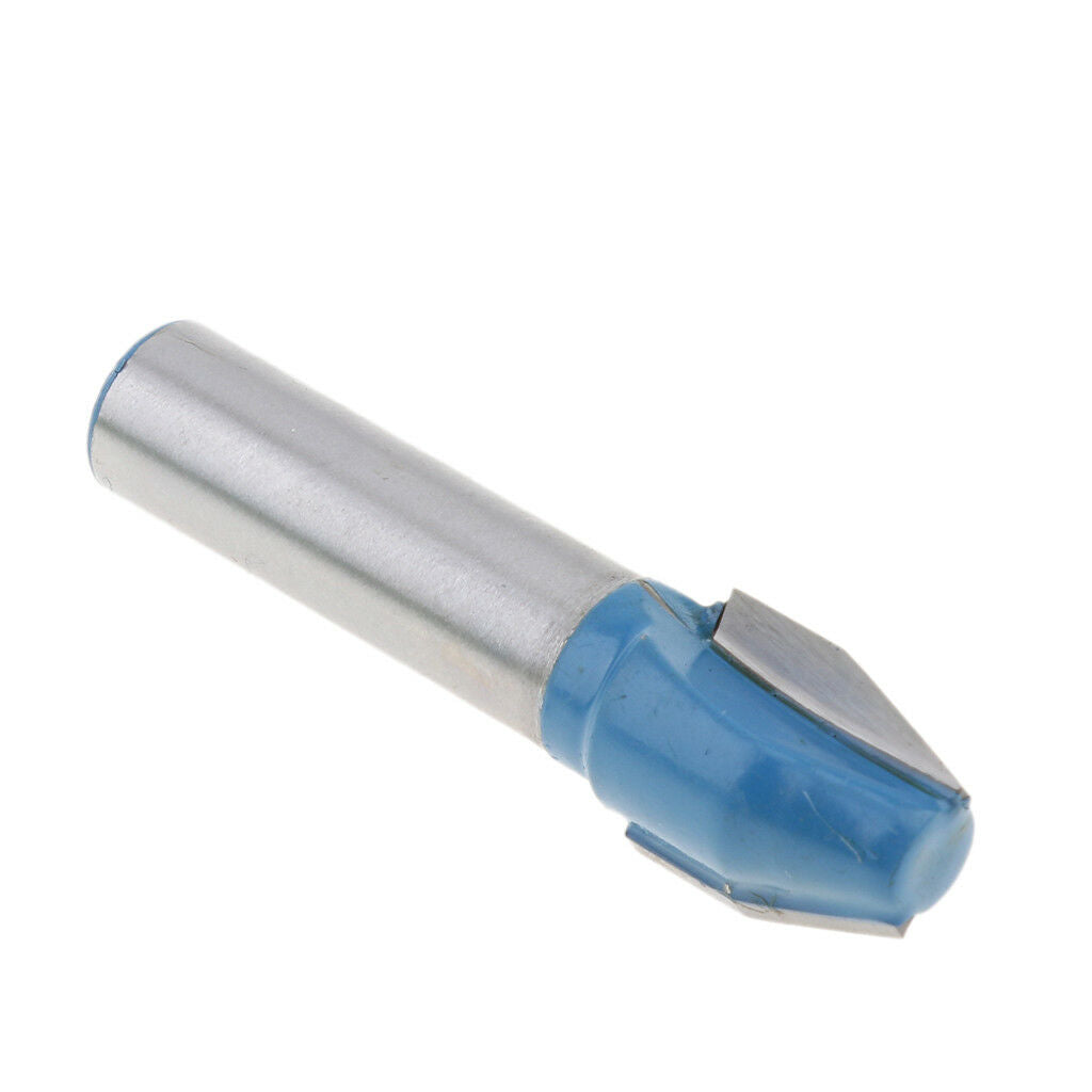 2-Flute Carbide Combination Trimmer Router Bit 30 Degree Cutting Cutter Tool
