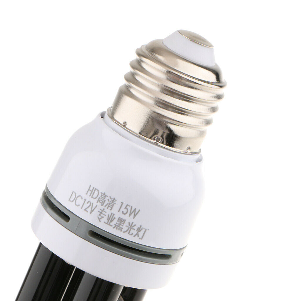 12V Ultraviolet Blacklight Bulb Fluorescent Light Bulb Straight Type - 15W