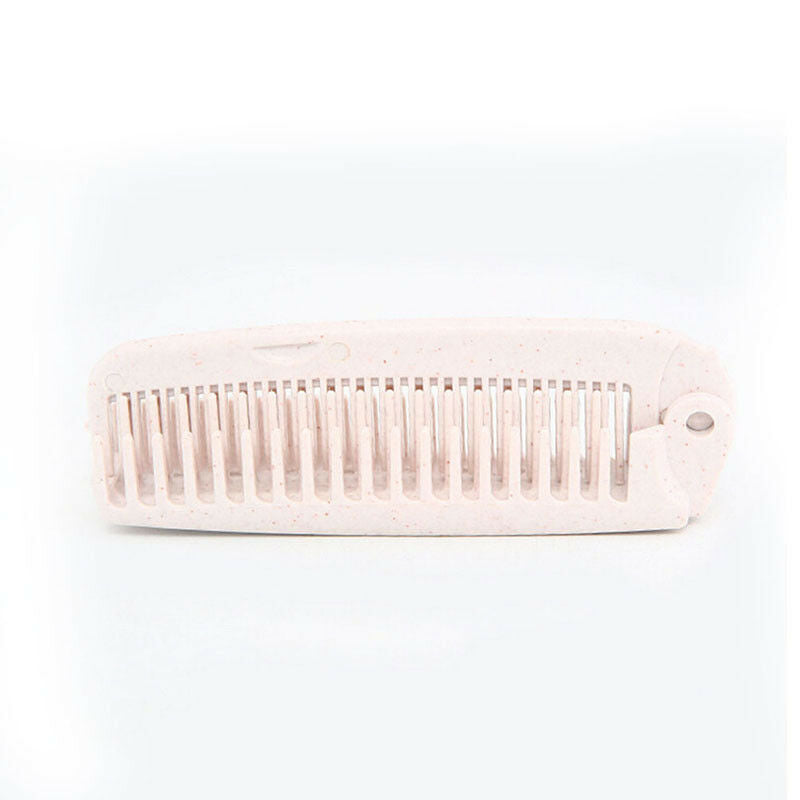 hairdressing portable folding comb hair brush pocket travel anti-static c.l8