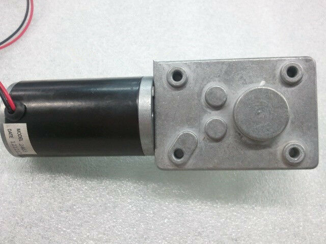 JSX101-31ZY 24V 7mm Dia Shaft Reduction Ratio 8000RPM/80RPM DC Worm Geared Motor