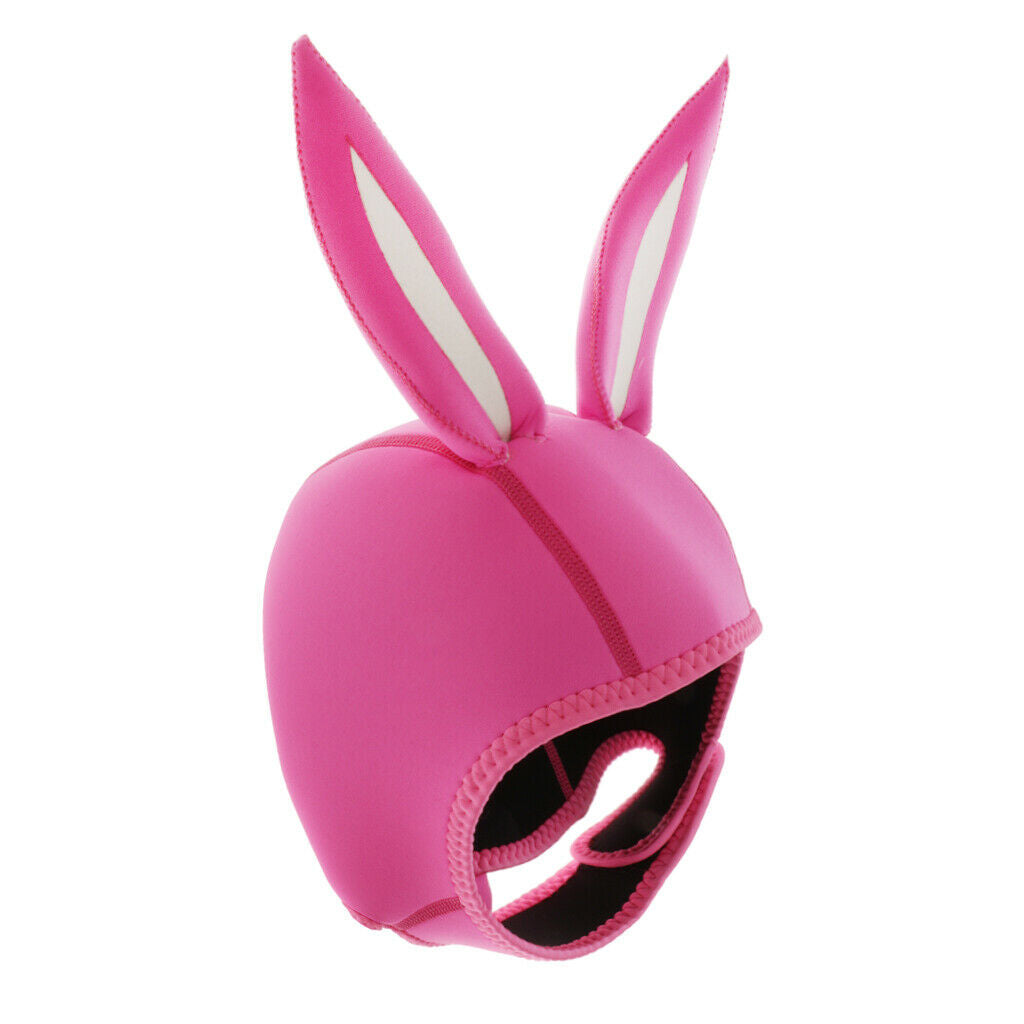 Neoprene Diving Rabbit Wetsuit Hood Premium Head Warmer for Scuba Diving