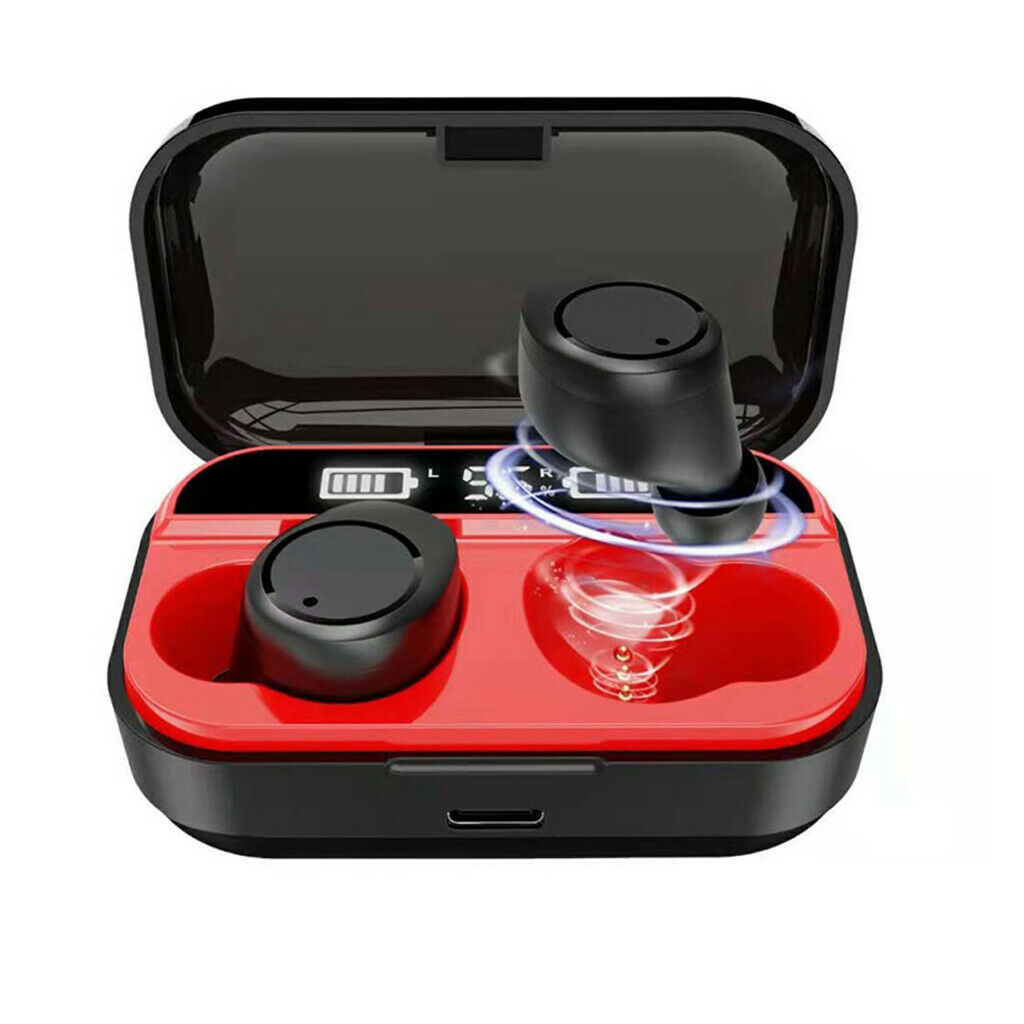 Sports Wireless Bluetooth Earphone Gaming TWS Headphone EarBuds Earpiece New
