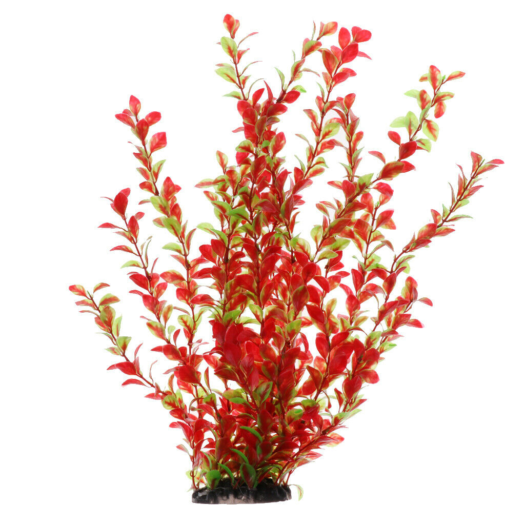 Artificial Aquatic Plant Grass Fish Tank Aquarium Ornament Landscape Type 1