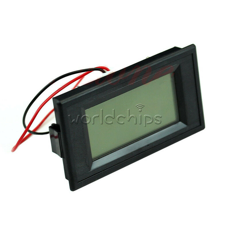 2Wire AC 80V-500V Digital Blue LCD Circuit Volt Panel Meter Voltmeter Monitor