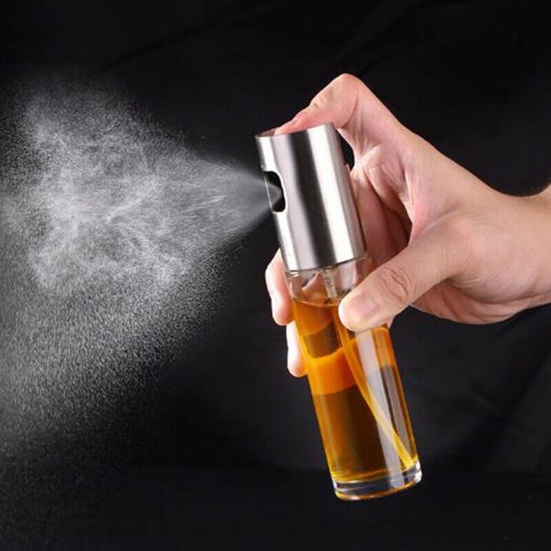 Olive Oil Sprayer Dispenser Glass Oil Vinegar Spray Bottle Oil Pot Kitchen TBDA