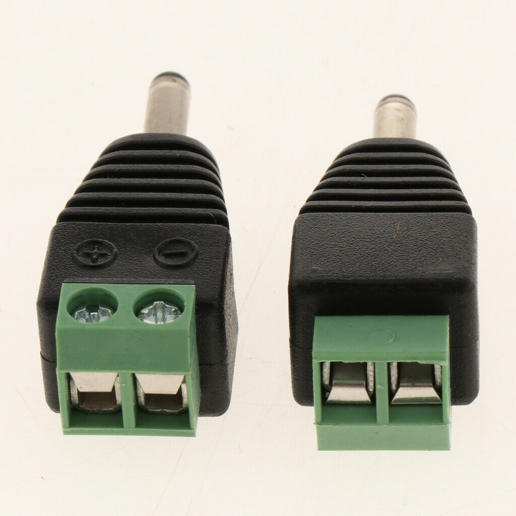 10 Pieces DC Power  Male Plug   Connector, 3.5x1.3mm Male Connection