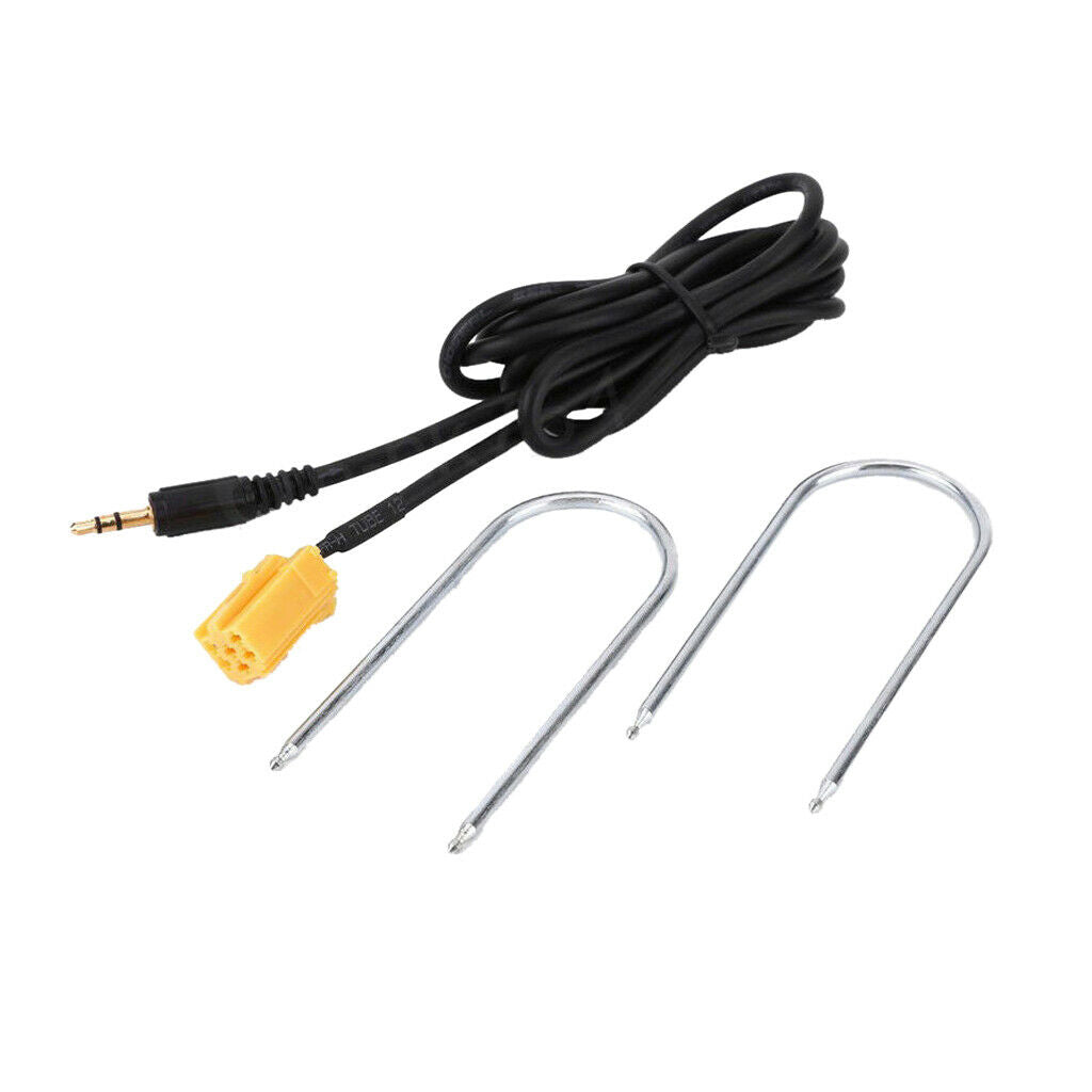 3.5mm Car Aux Adapter Cable for Peugeot 206, 207, 307, 308