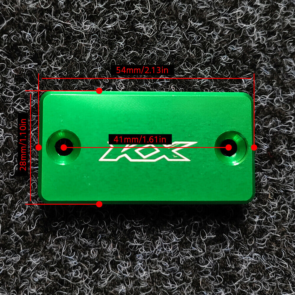 Front Brake Oil Fluid Reservoir Cover For KAWASAKI KX 65/80/85/100 KX250 KX450