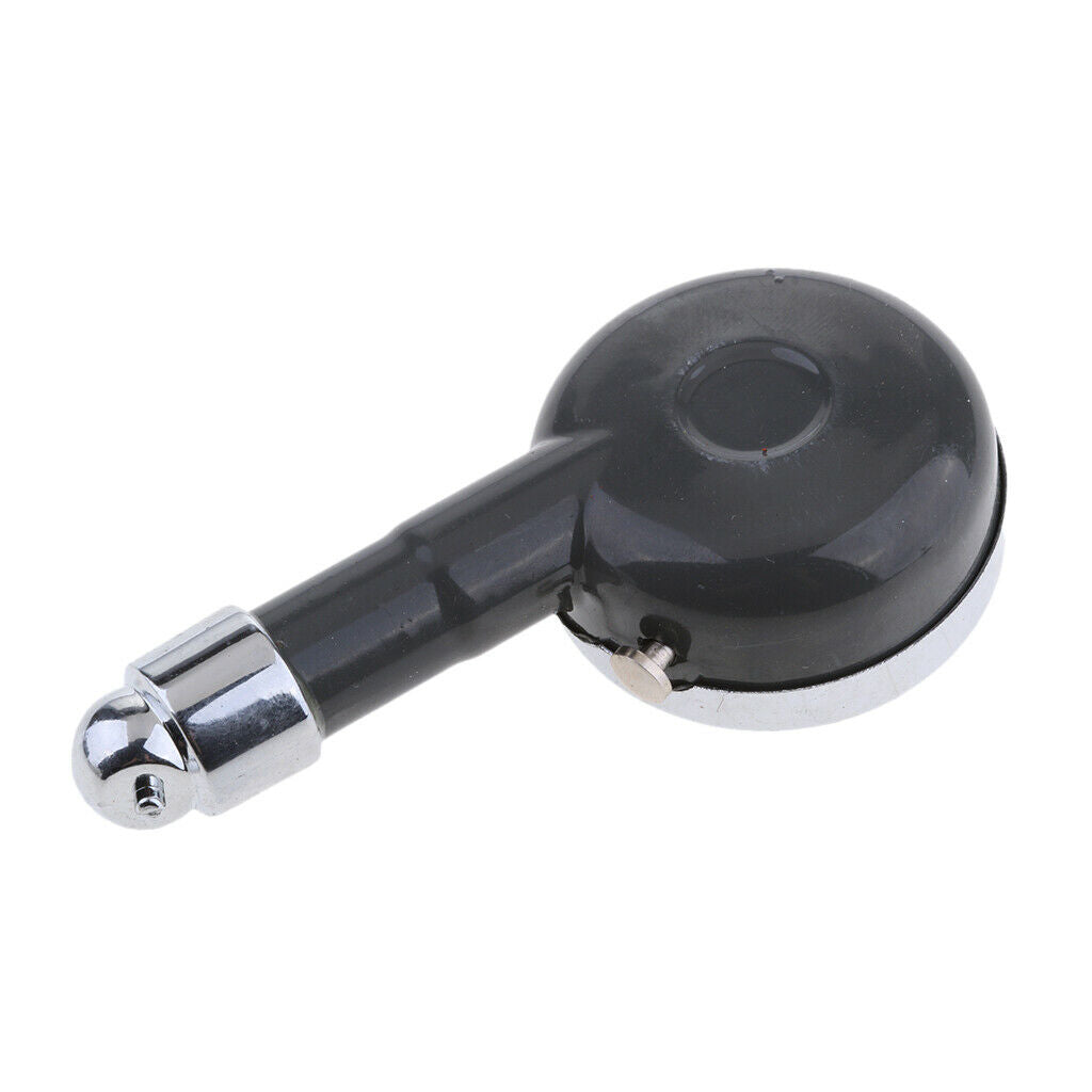 Portable Tire Inflator Dial Meter Tester Air Pressure Gauge for Auto Motorcycles