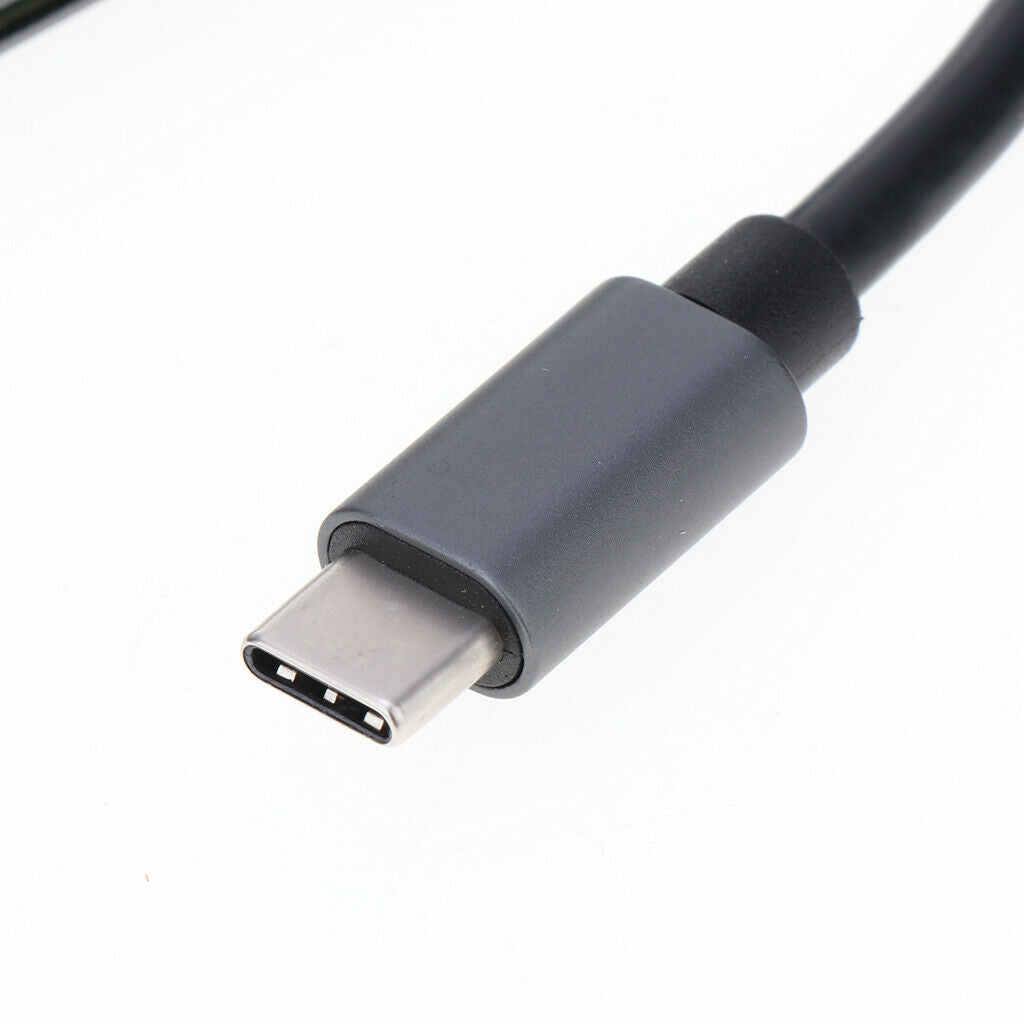 USB C Hub, 5-in-1 USB C Adapter, with 4K USB C to  , SD/TF Card Reader, 2 USB