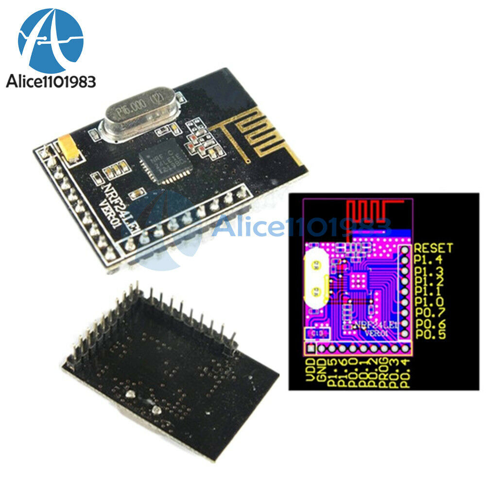NRF24LE1 NRF24L01+ MCU Wireless Transceiver DIP RF Wireless Communication Module