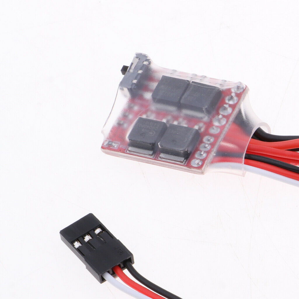 Electric Speed Control ESC 20A 2S Brush for 1/16 1/18 1/20 RC Crawler Cars