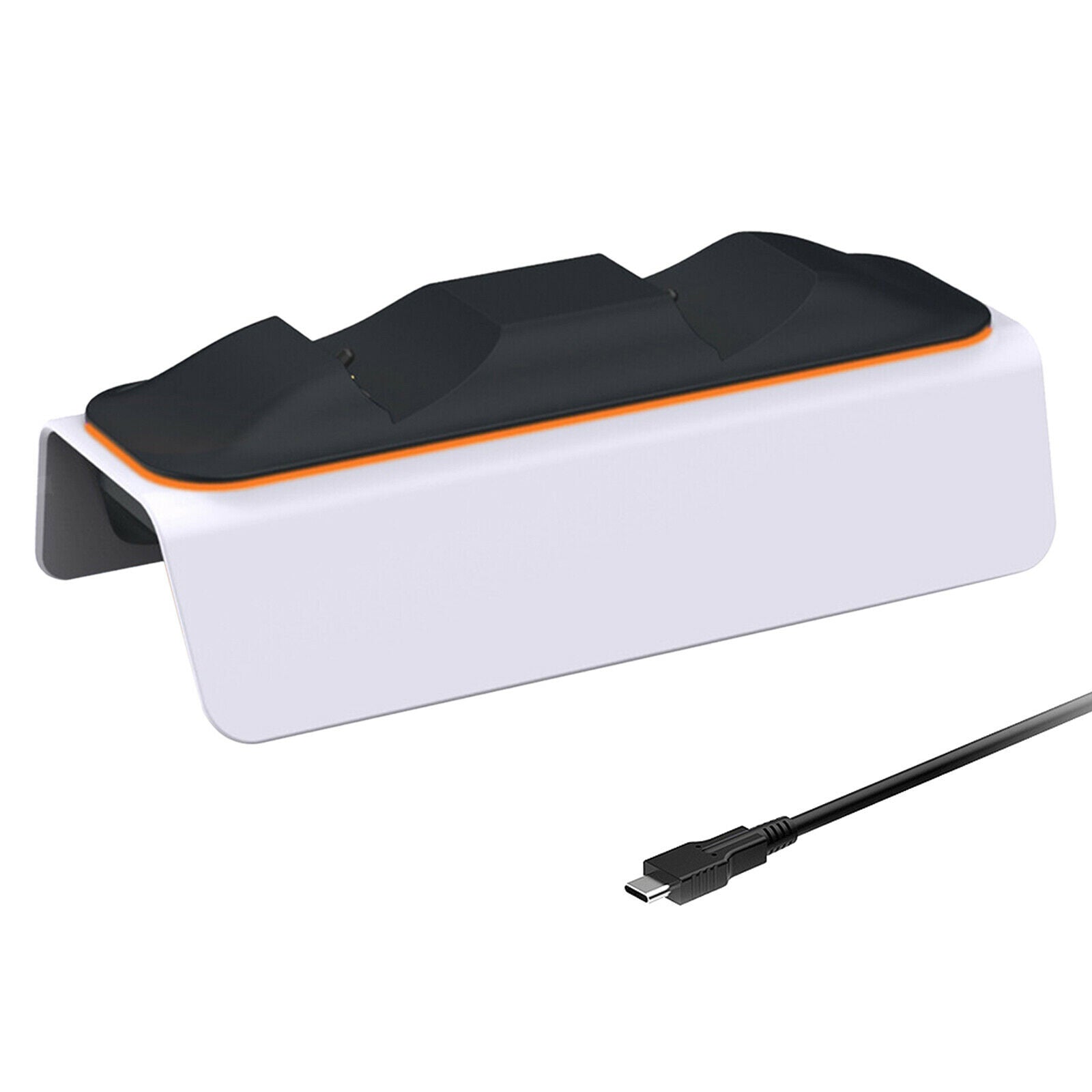 Dual USB Controller Charger Charging Station for PS5 White 5V/2.6A Plug-in