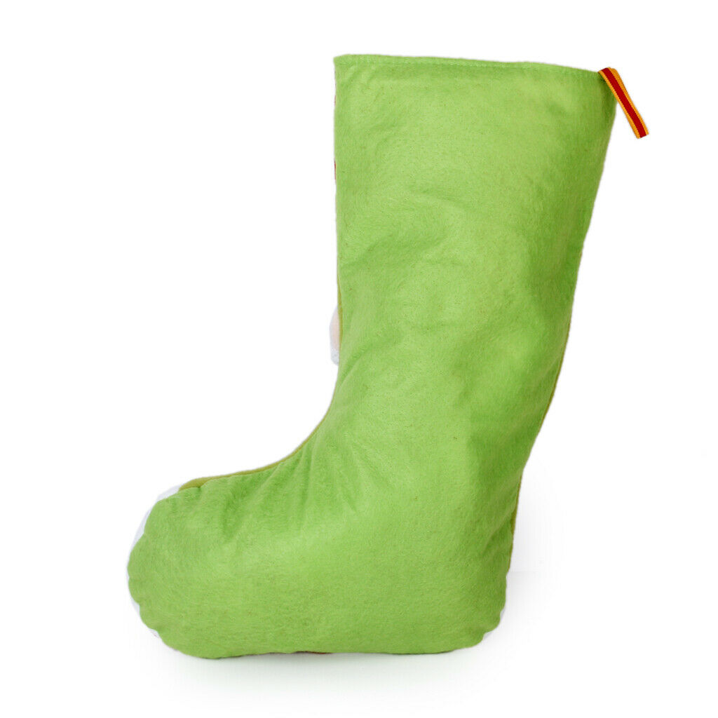 Xmas Holiday Stocking Santa Claus Gift Bag Hanging Sock Indoor