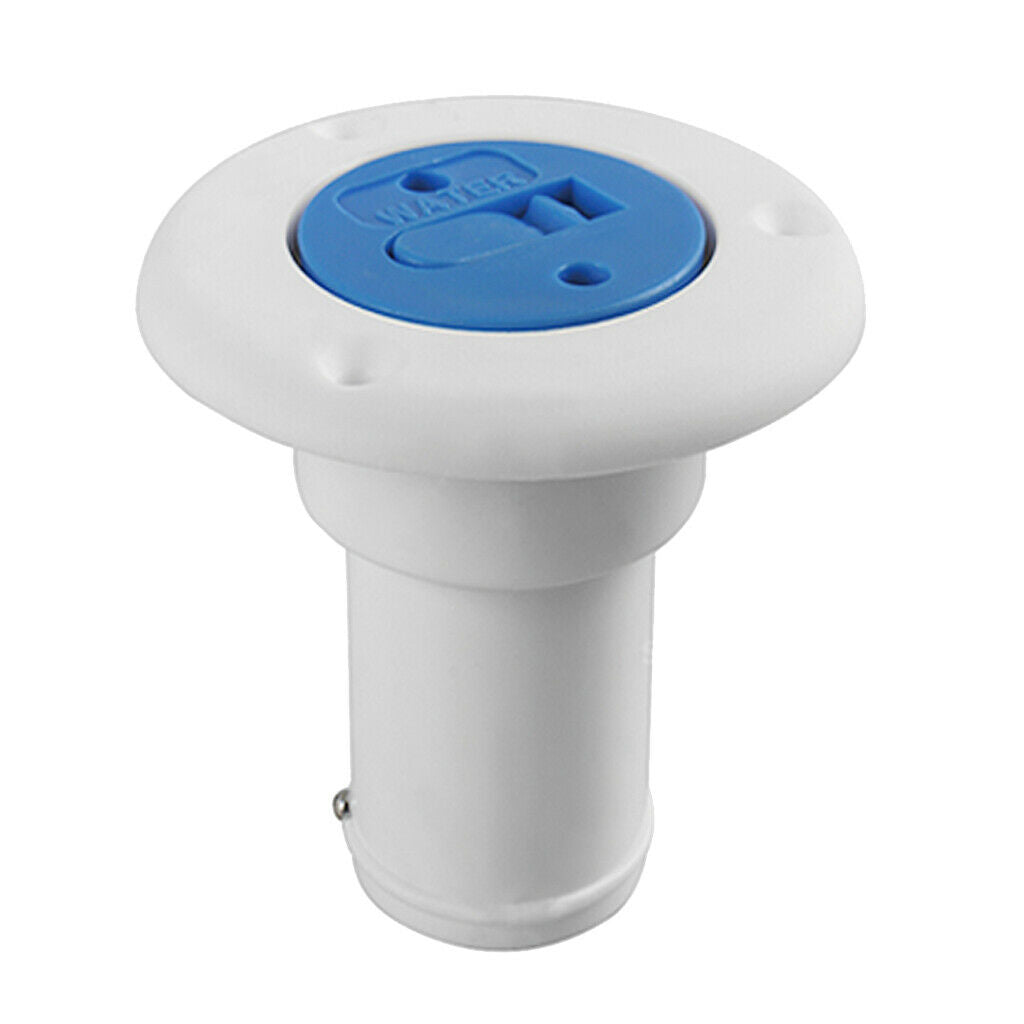 Boat WATER DECK FILLER for 38mm (1.1/2") White NYLON Marine Yacht Boat